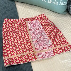 J McLaughlin Red and Pink Patterned Women's Athletic Skort Size S